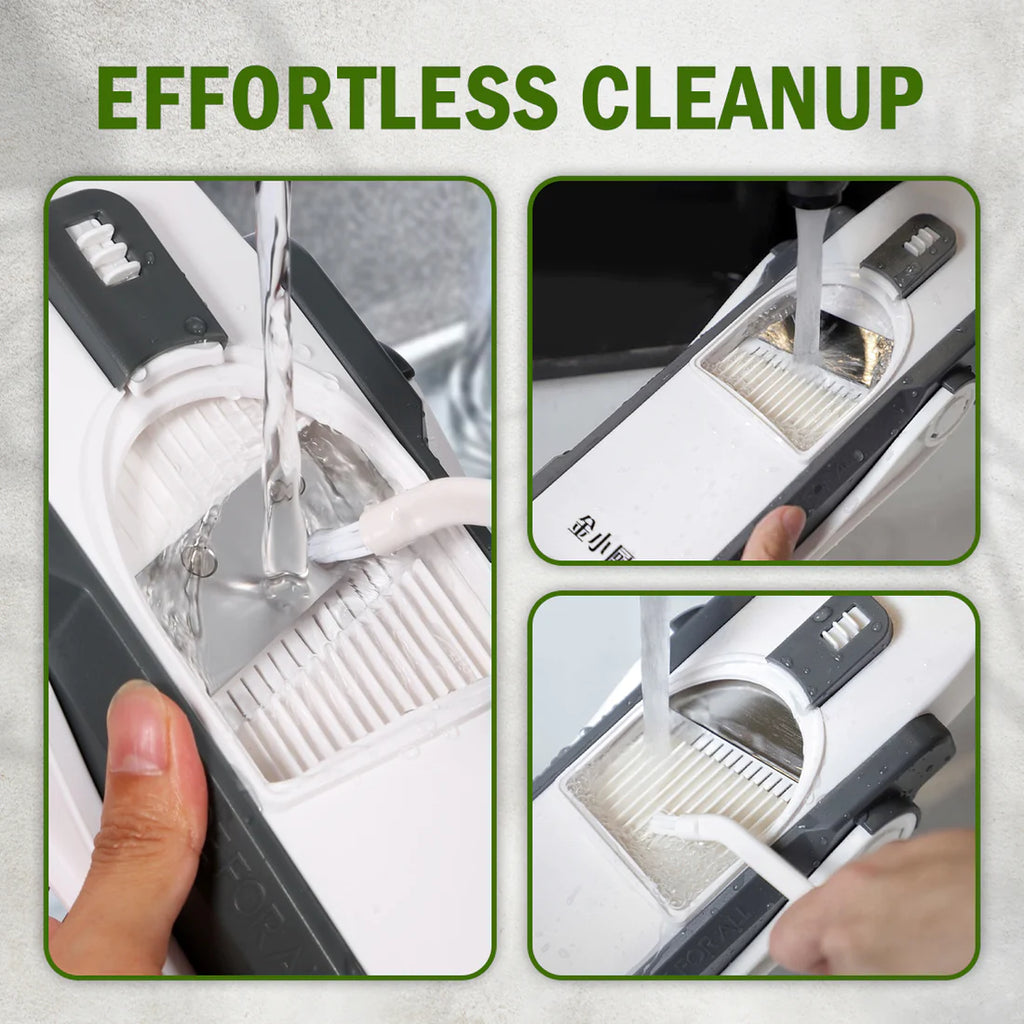 Safe-Slice Vertical Mandoline Slicer