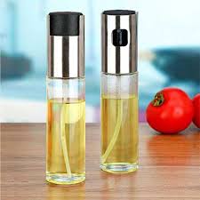 100ml Glass Oil Spray Bottle for Kitchen, BBQ & Salad